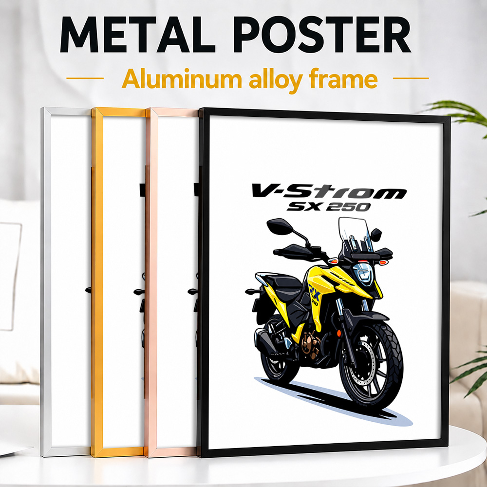 Pôster de metal com moldura, i - Riding Gear avaliação e preço