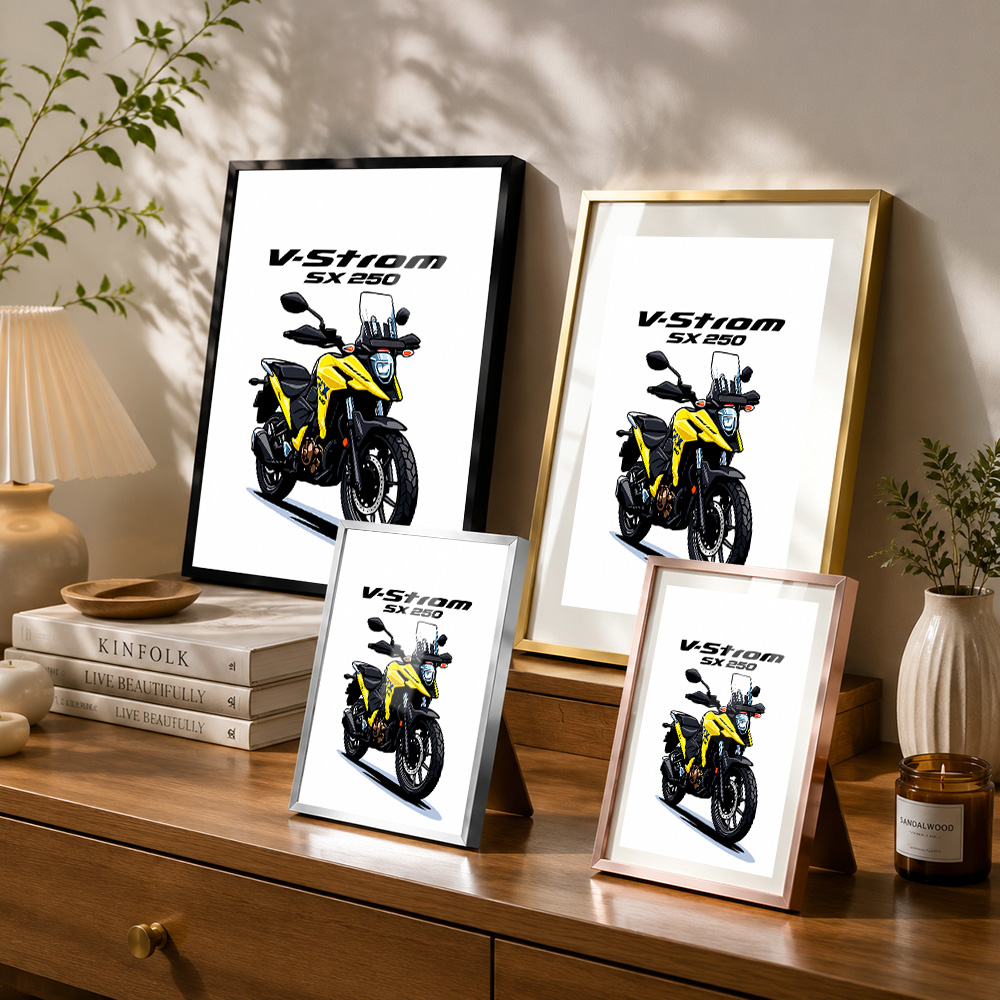 Pôster de metal com moldura, i - Riding Gear avaliação e preço