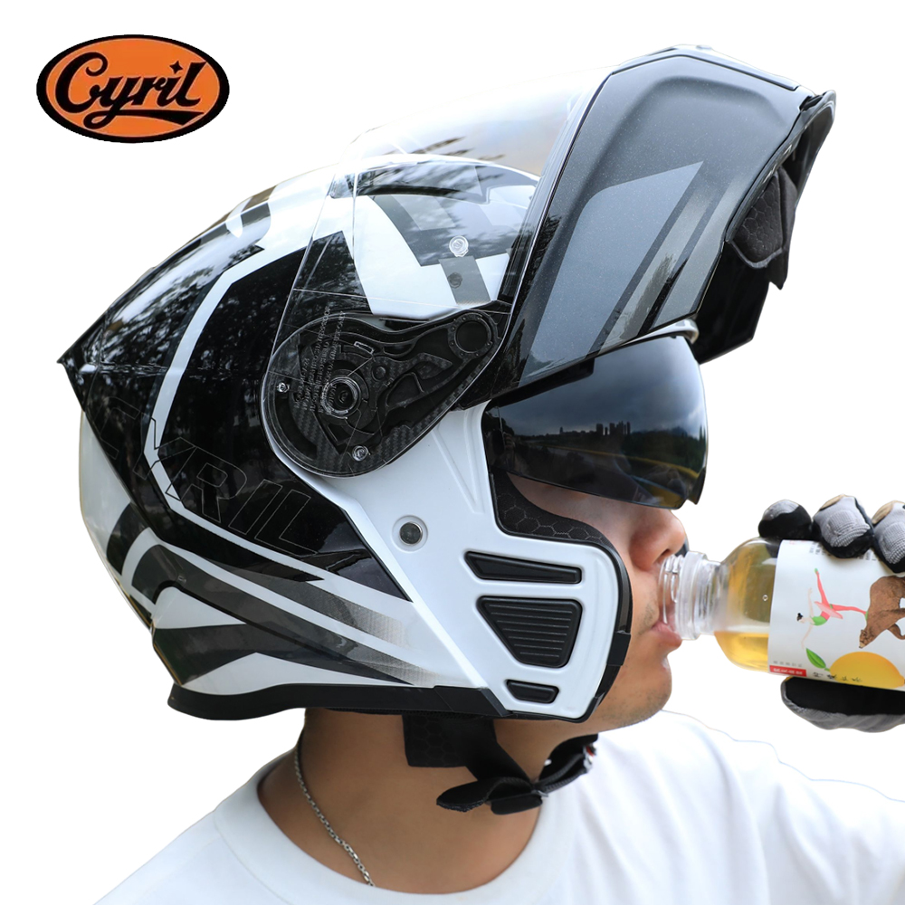 Capacete de motocicleta aberto - Full Face Motorcycle Helmet With Bluetooth avaliação e preço