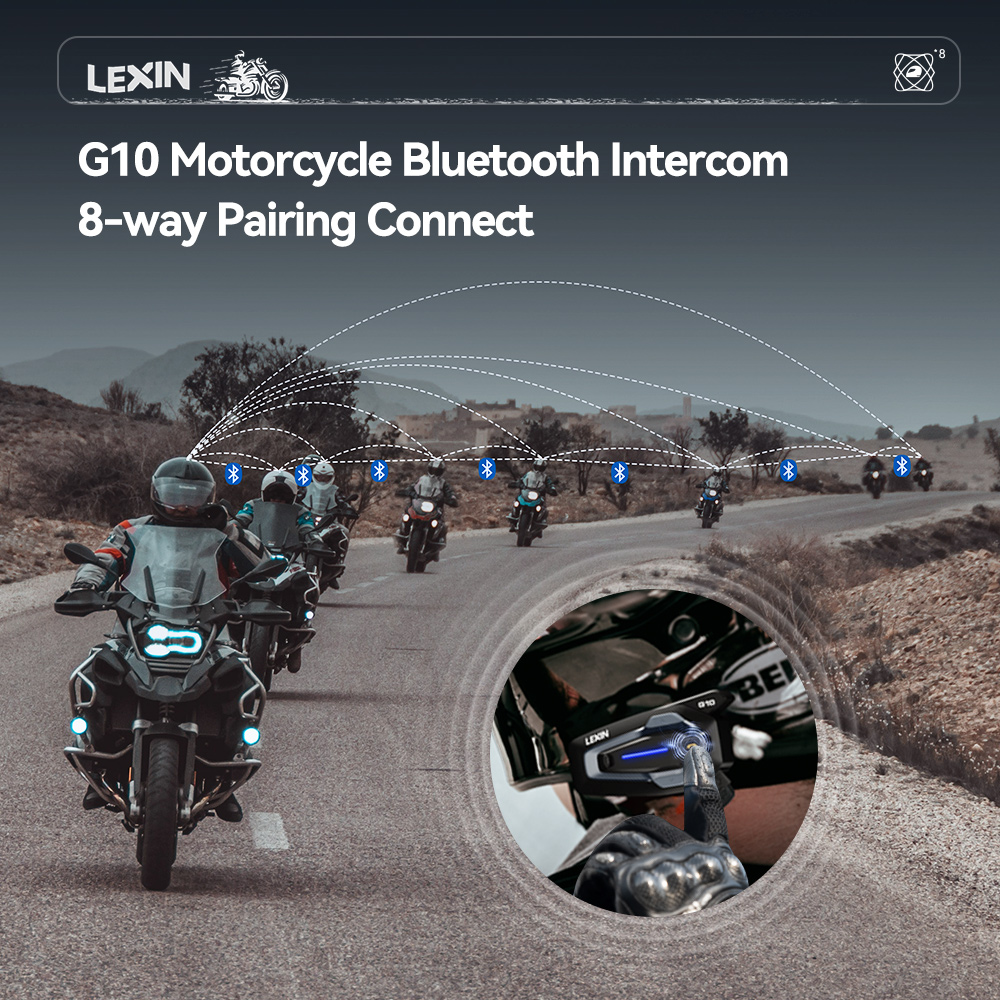 NEW-LEXIN G10 Intercomunicador - Full Face Motorcycle Helmet With Bluetooth avaliação e preço