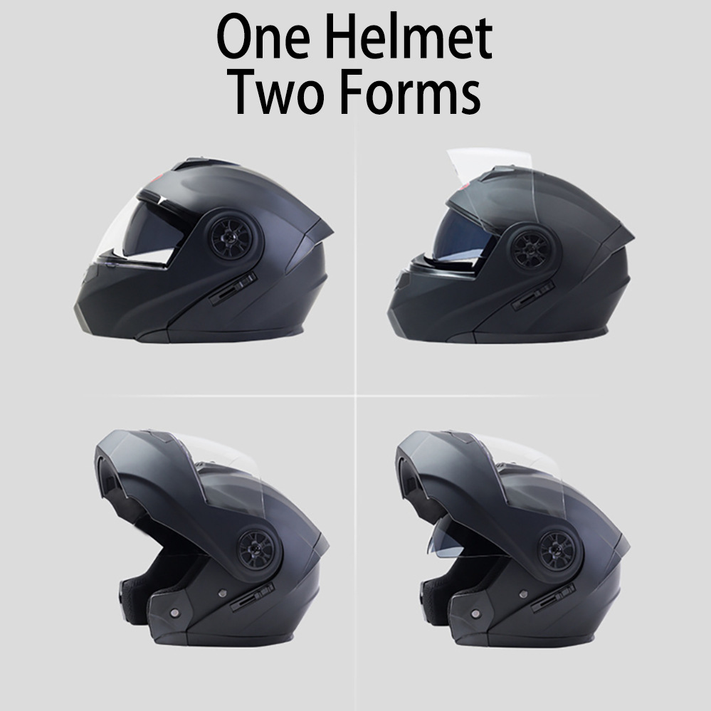 Bluetooth motocicleta rosto ch - Modular Flip Up Motorcycle Helmet Dot Approved avaliação e preço